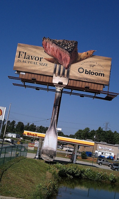 10-Bloom–Steak-Scented-Billboard